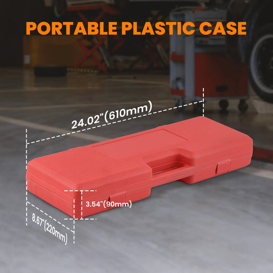 18Pcs Slide Hammer Dent Puller Auto Body Repair Bearing Axle Remover Hex Nut Tool