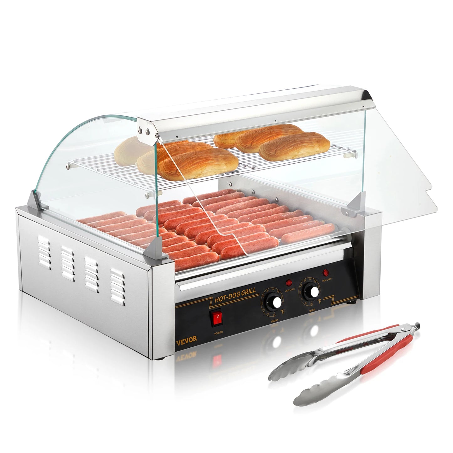 Electric Commercial Or Home Use Hot Dog Roller Barbecue Grill Machine