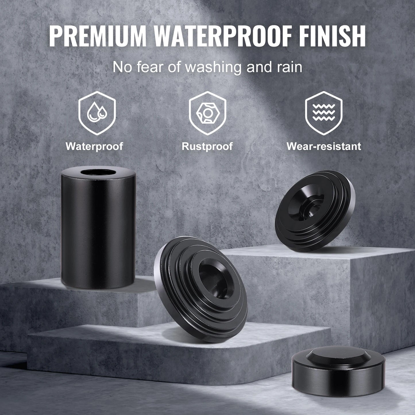 Ball Joint Press Kit, 10 pcs Tool Kit C-press Ball joint Remove and Install Tools Ball Joint Repair Kit for Car Repaire