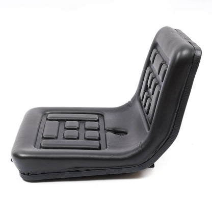 Tractor Seat Universal Forklift Seat Waterproof PU Material Horizontally Adjustable 36 x 35 x 30 cm