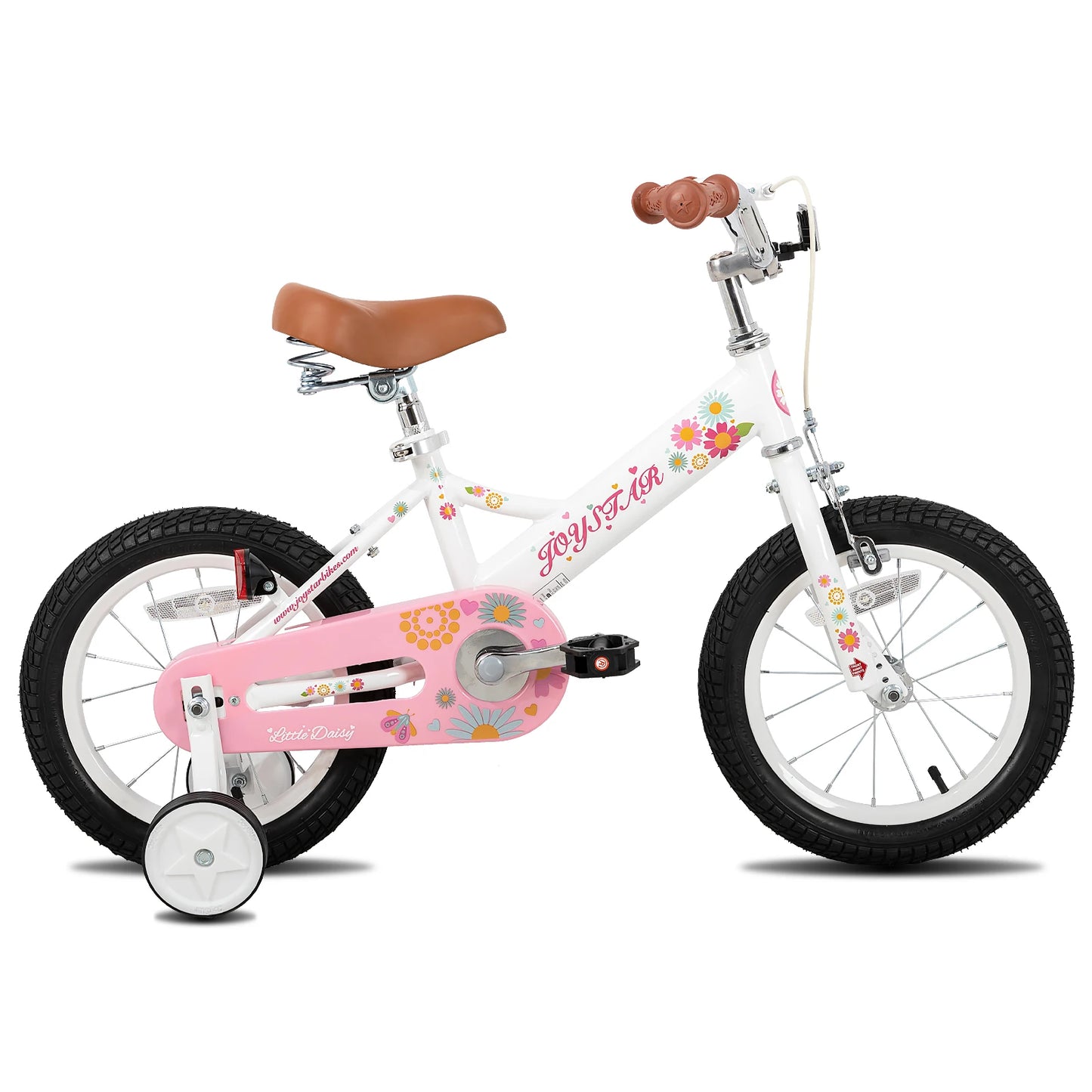 Kids Bike for Ages 2-7 Years 12 14 16 Inch Girls Bikes with Doll Seat & Streamers, Boys Bike with Flag & Plate