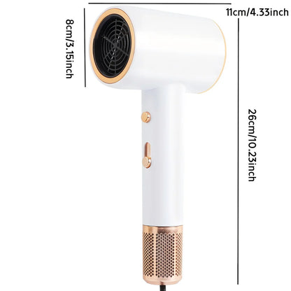 10 Piece Hair Dryer Set,  Multi-Speed Adjustable Blow Dryer