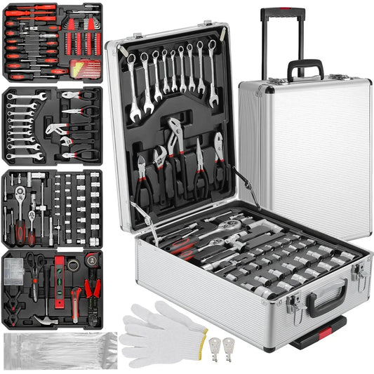 799pcs Tool Set Home Repair Tool kit with Trolley Case