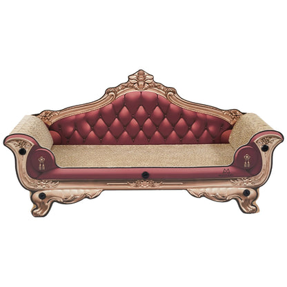 Luxury Cardboard Cat Scratcher Sofa Bed Durable Couch Shaped Cat Scratching Board for Indoor Pet Cats Kitten