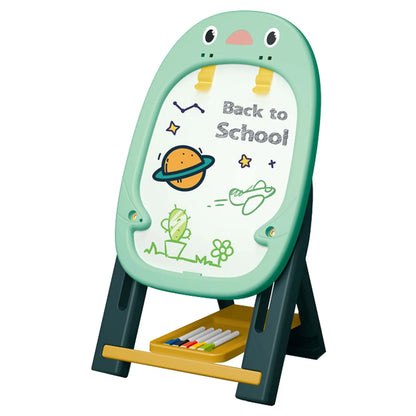 Art Easel For Kids Standing Easel With Magnetic Drawing Board Adjustable Art Table With Stands For Children And Toddlers