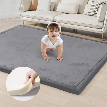 Thick Memory Foam Mat With Non-slip Bottom