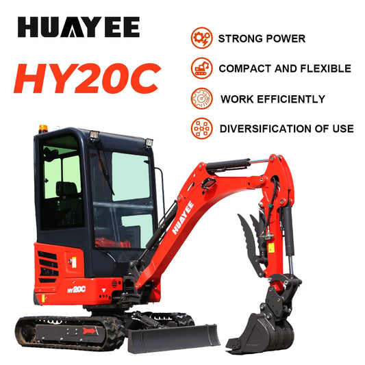 Custom-built Kubota engine suitable for 2-ton class mini-excavators.