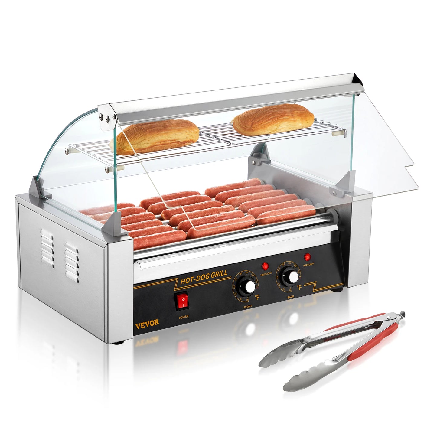 Electric Commercial Or Home Use Hot Dog Roller Barbecue Grill Machine