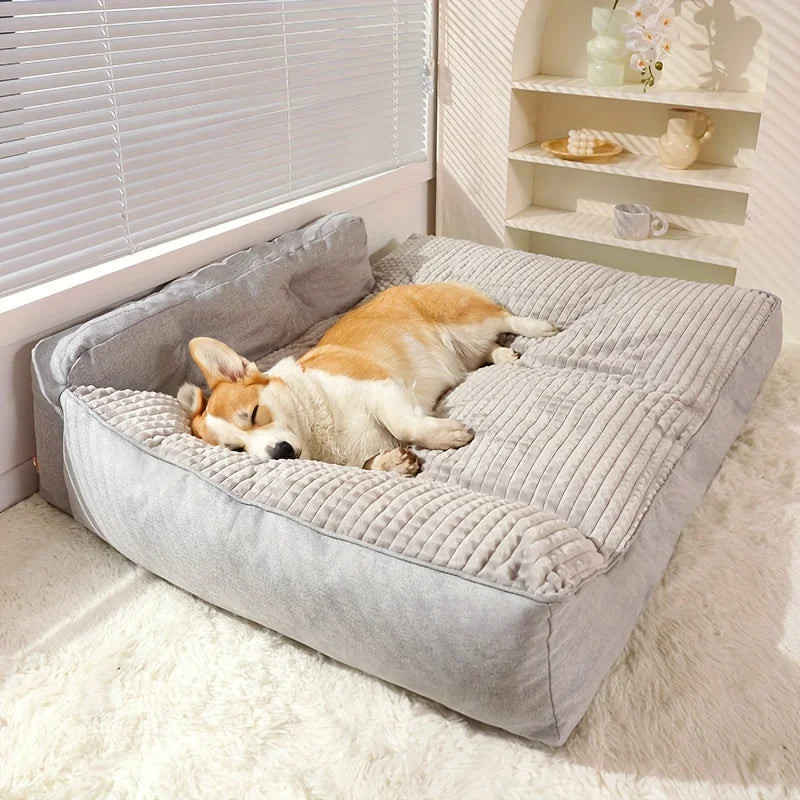 New Cat Bed Dog Pet Bed Kennel Non-Slip Winter Warm Small Dog Kennel Sleeping Removed Washed Soft Puppy Cushion Cat Supplies