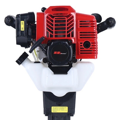 52CC 2 Stroke Gas Demolition Petrol Jack Hammer Concrete Breaker Jack Drill + 2 Chisel