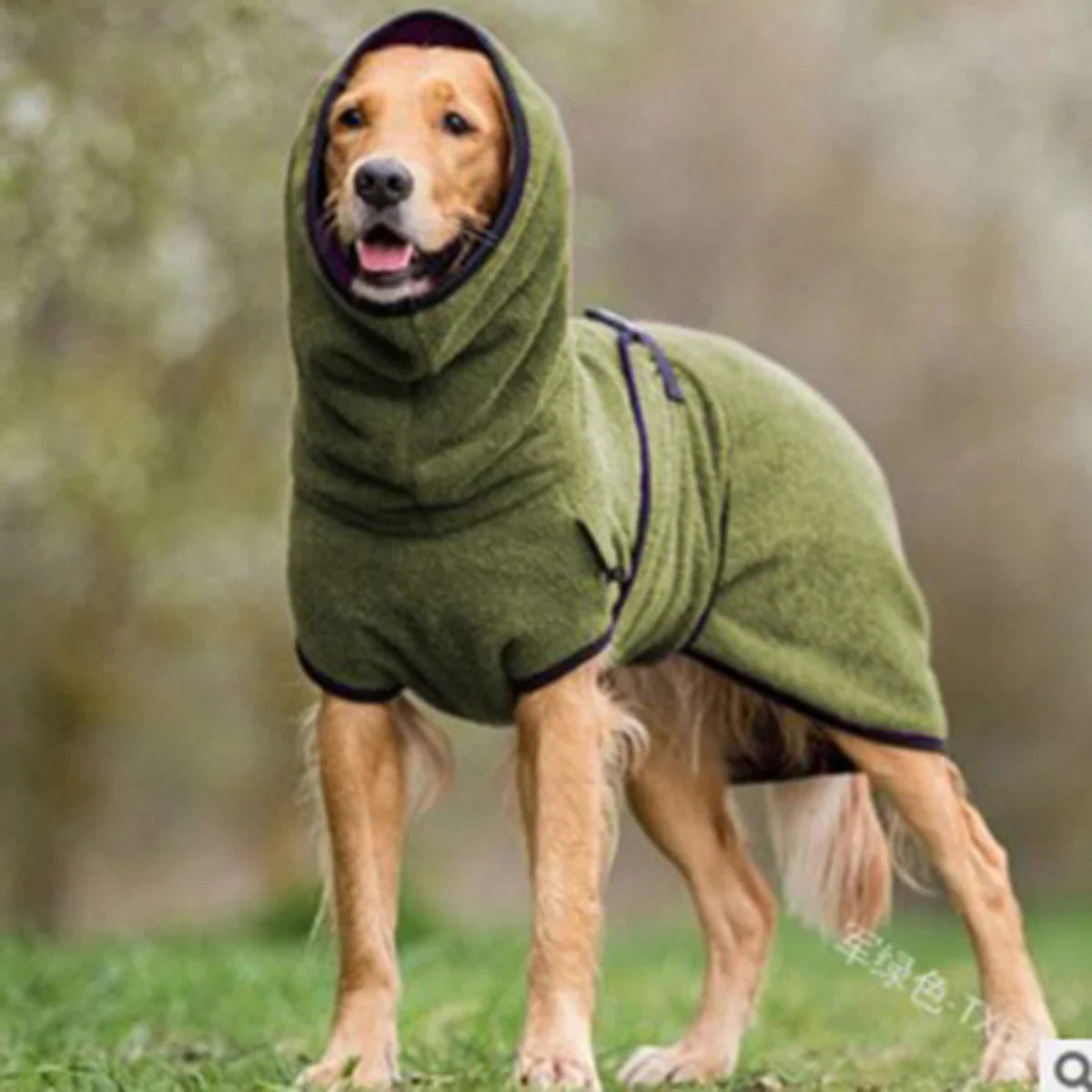 Dog Winter Fleece Jumper: Warm Lining Adjustable for Whippet Greyhound Lurcher