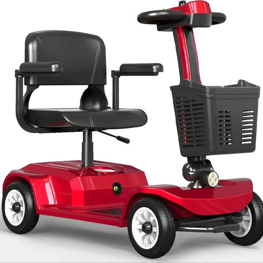 4 Wheel Mobility Scooter - Compact Heavy Duty Mobile for Travel