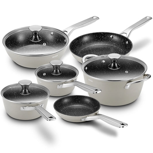 10 Piece Nonstick Cookware Set