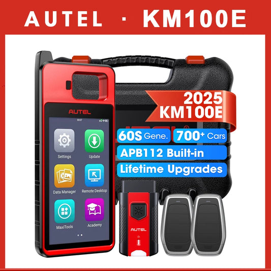 Key Fob Programming Immobilizer Tool 2PCS Autel IKEY for 60s Key Generation OBD IMMO Key Learning on 99% Car