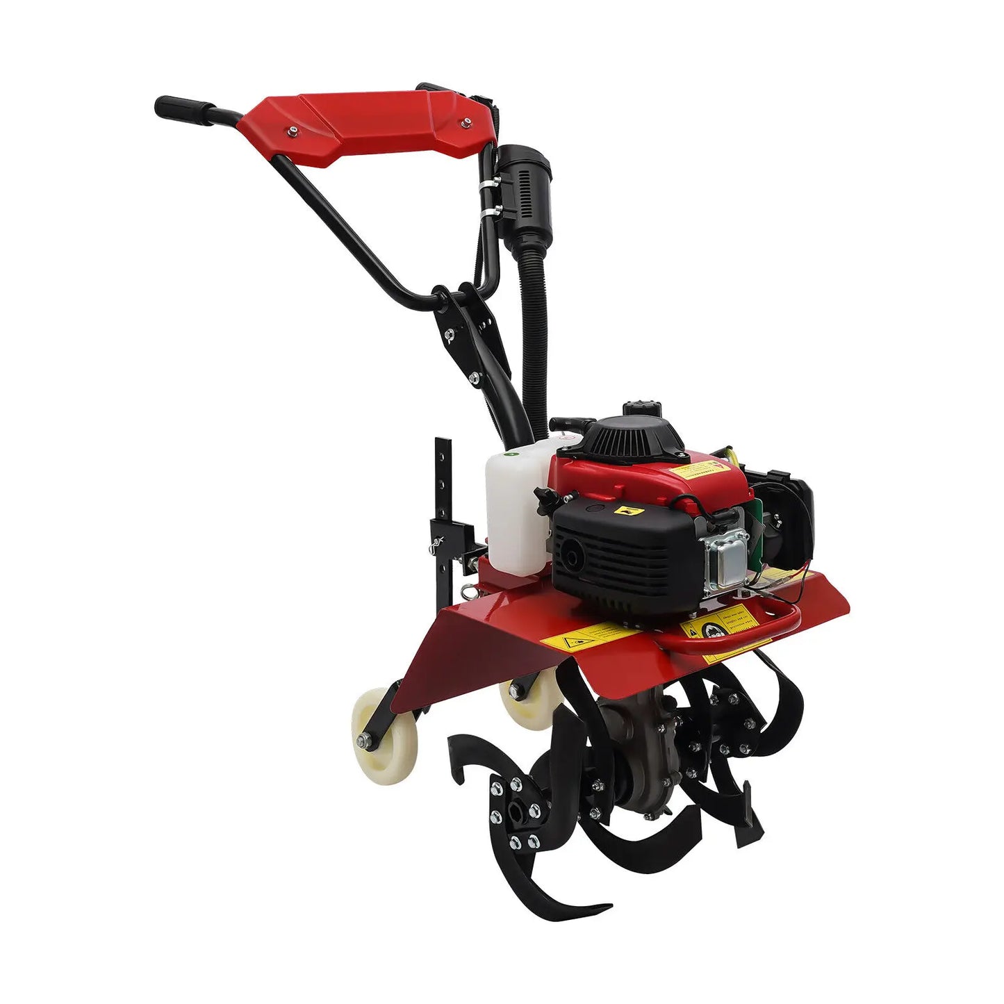 63cc 4-Stroke Gas Power Mini Tiller Cultivator Clearance Walk Behind