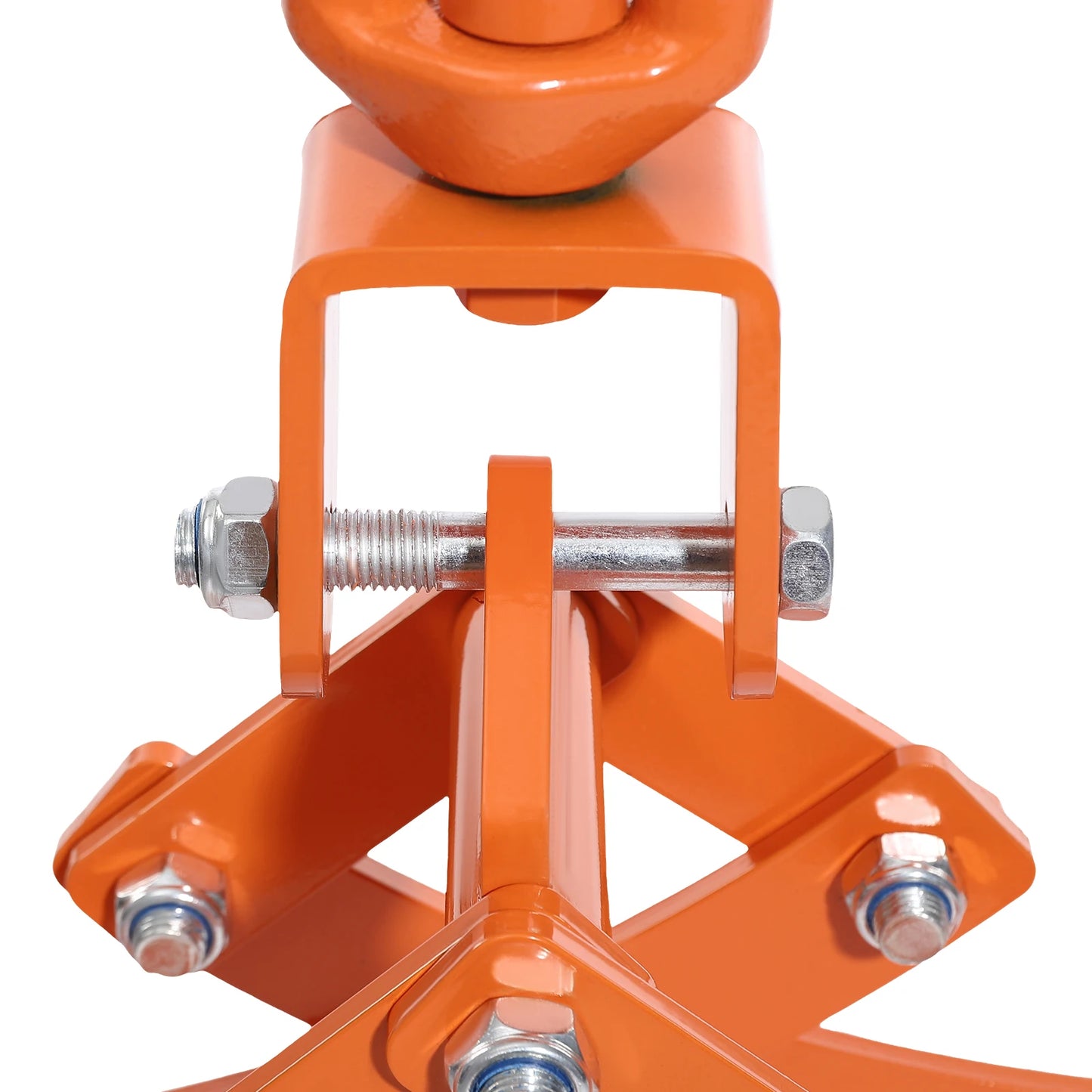 4 Claw Log-Lifting Tong Professional Log Skidding Tong Orange Steel Non-slip Jaw for Forestry Ranching Construction