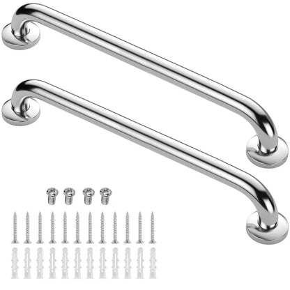 Shower Grab Bar 2 Pack,Stainless Steel Bathroom Grab Bar Shower Bath Handle Grab Bars for Bathtub Showers 36 Inch
