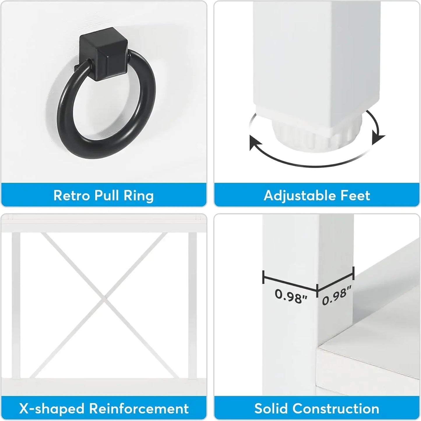 70.8" Console Table with 3 Drawers, Farmhouse Entryway Table with Storage Shelf, Narrow Long Sofa Foyer Table for Entryway