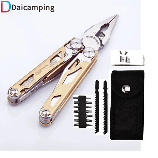 Replaceable Parts Multi-tool Survival Gear Plier Folding Knives